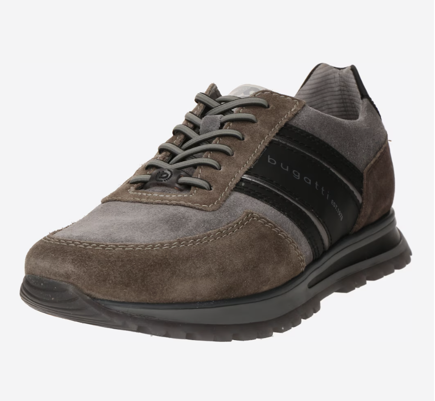 Bugatti Lace Up Sneakers Chocolate Brown Size 40